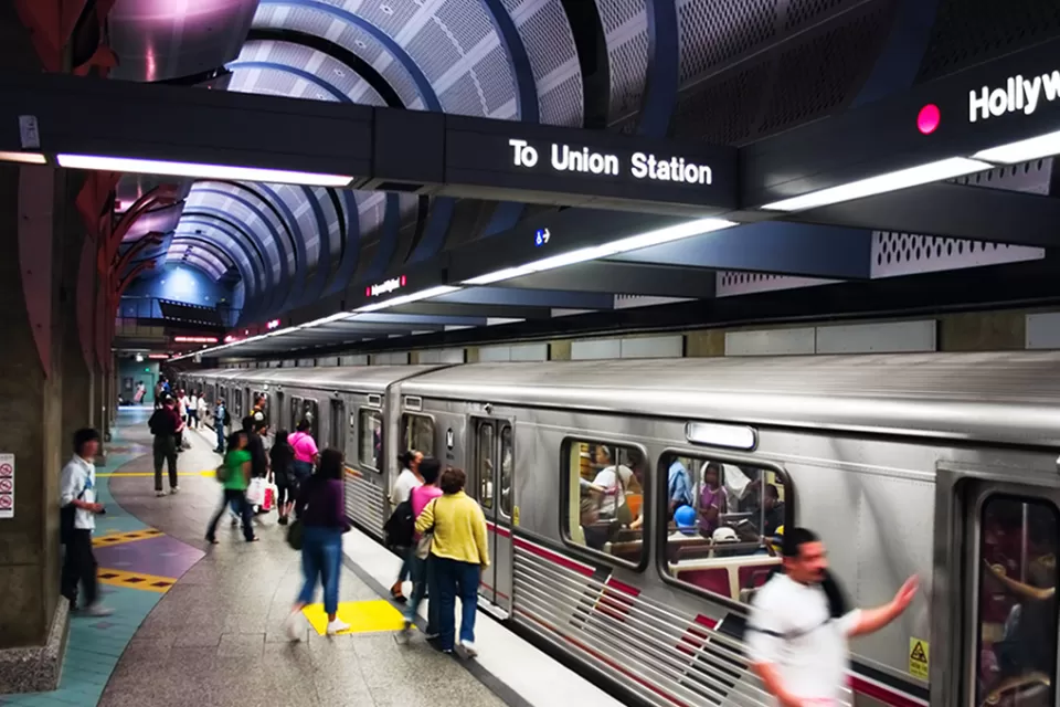 Metro Subway Los Angeles